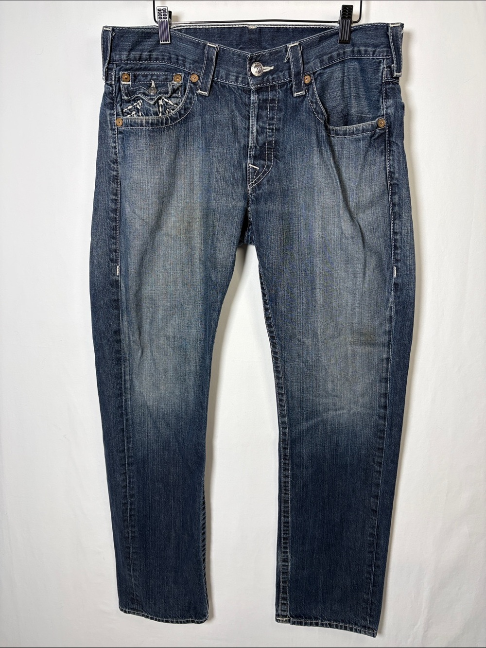 TRUE RELIGION Men's Slim Straight Jeans size 34